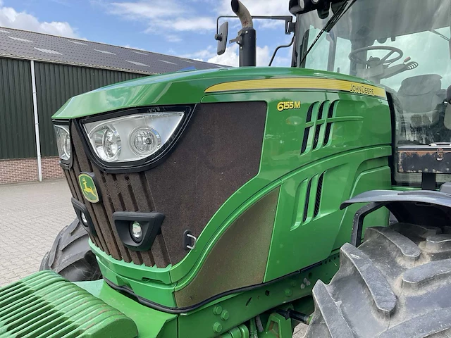 2017 john deere 6155m vierwielaangedreven landbouwtractor - afbeelding 7 van  42