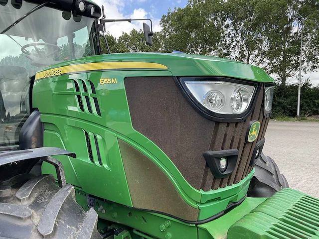 2017 john deere 6155m vierwielaangedreven landbouwtractor - afbeelding 9 van  42