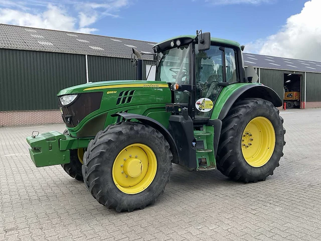 2017 john deere 6155m vierwielaangedreven landbouwtractor - afbeelding 23 van  42