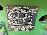 2017 john deere 6155r vierwielaangedreven landbouwtractor - afbeelding 3 van  32