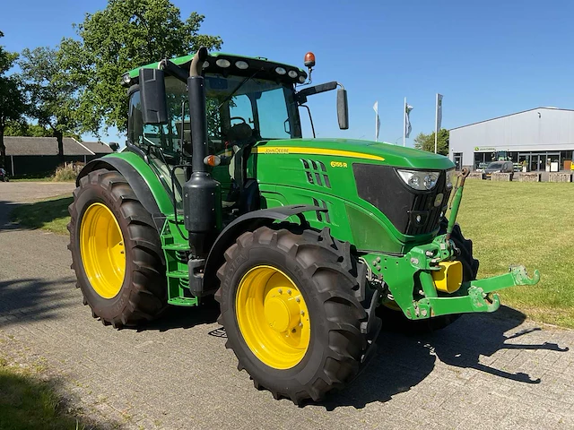 2017 john deere 6155r vierwielaangedreven landbouwtractor - afbeelding 30 van  32