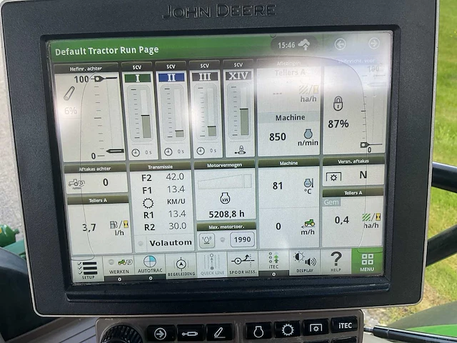 2017 john deere 6155r vierwielaangedreven landbouwtractor - afbeelding 20 van  30