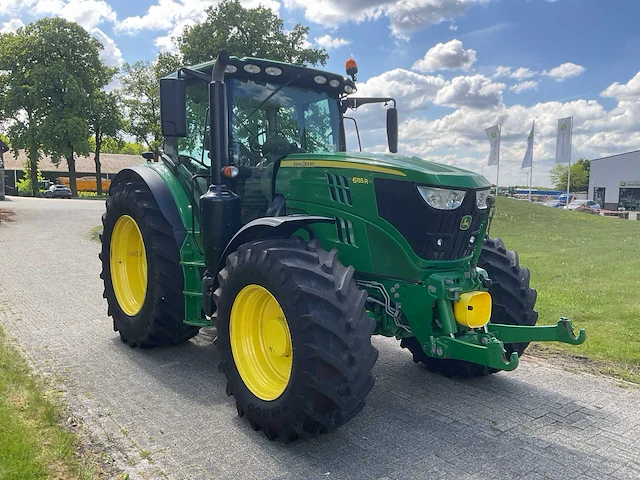 2017 john deere 6155r vierwielaangedreven landbouwtractor - afbeelding 28 van  30