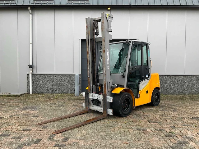 2017 jungheinrich dfg 550s 450zt vorkheftruck - afbeelding 1 van  25
