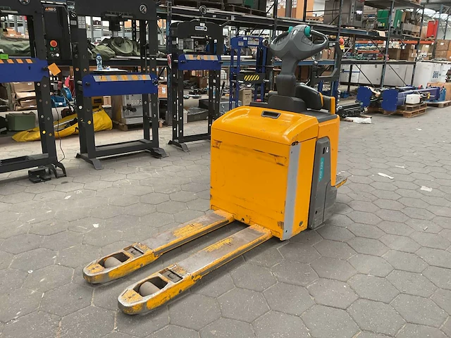 2017 jungheinrich ere120 elektrische palletwagen - afbeelding 1 van  7