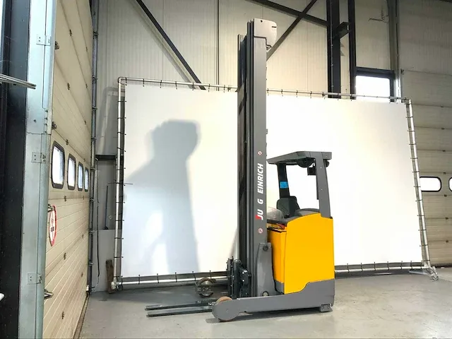 2017 jungheinrich etv 216 reach truck - afbeelding 1 van  23