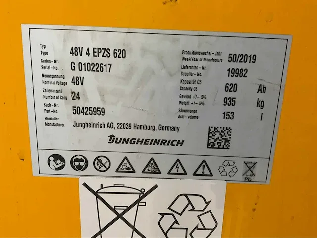 2017 jungheinrich etv 216 reach truck - afbeelding 14 van  23