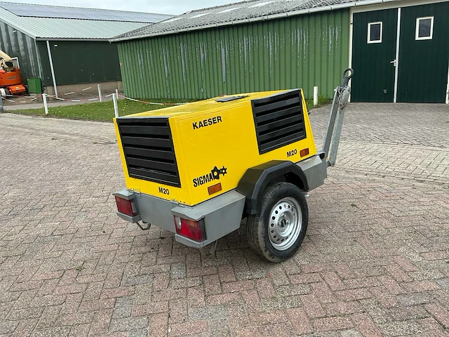 2017 kaeser m20 luchtcompressor - afbeelding 10 van  14