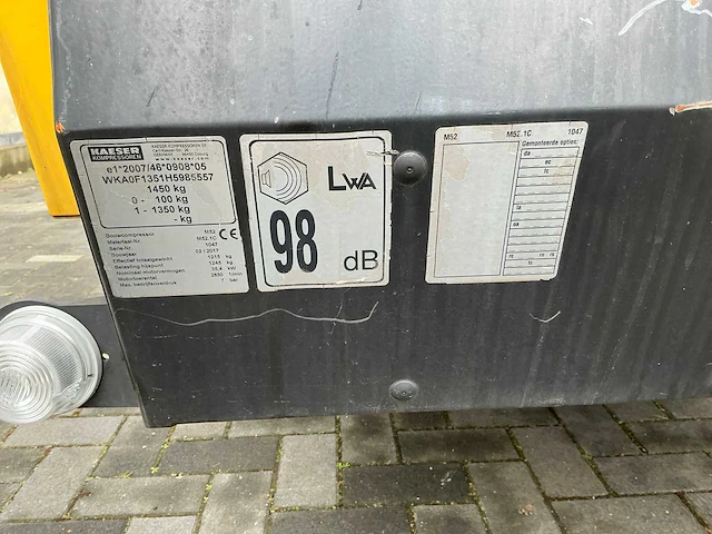 2017 kaeser m52.1c schroefcompressor - afbeelding 21 van  28