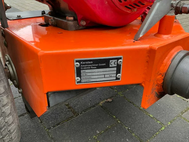 2017 kersten k2000 werktuigdrager met rolbezem - afbeelding 9 van  17