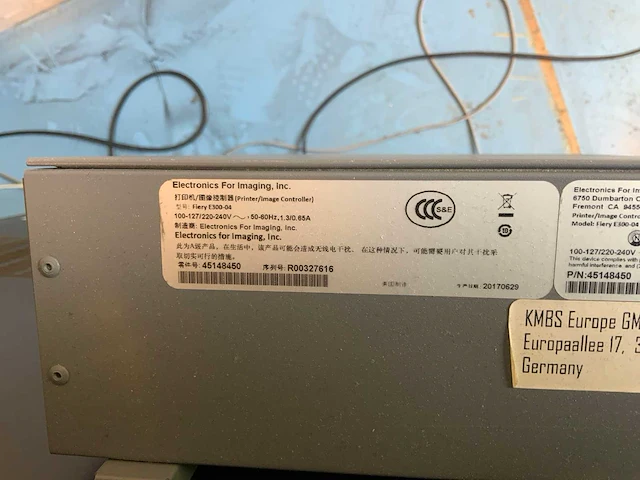 2017 konica minolta accurioprint c3070l digitale drukmachine - afbeelding 2 van  12