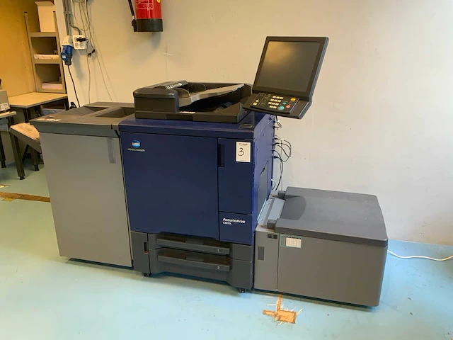 2017 konica minolta accurioprint c3070l digitale drukmachine - afbeelding 1 van  12