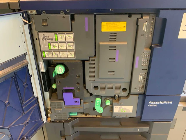 2017 konica minolta accurioprint c3070l digitale drukmachine - afbeelding 9 van  12