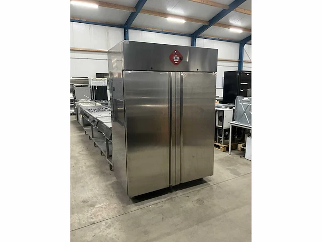 2017 kronus em141bk dubbeldeurs koelkast - afbeelding 2 van  6