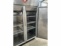 2017 kronus em141bk dubbeldeurs koelkast - afbeelding 3 van  6