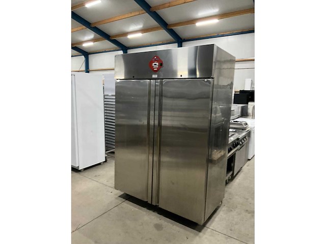 2017 kronus em141bk dubbeldeurs koelkast - afbeelding 2 van  6