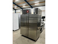 2017 kronus em141bk dubbeldeurs koelkast - afbeelding 2 van  6