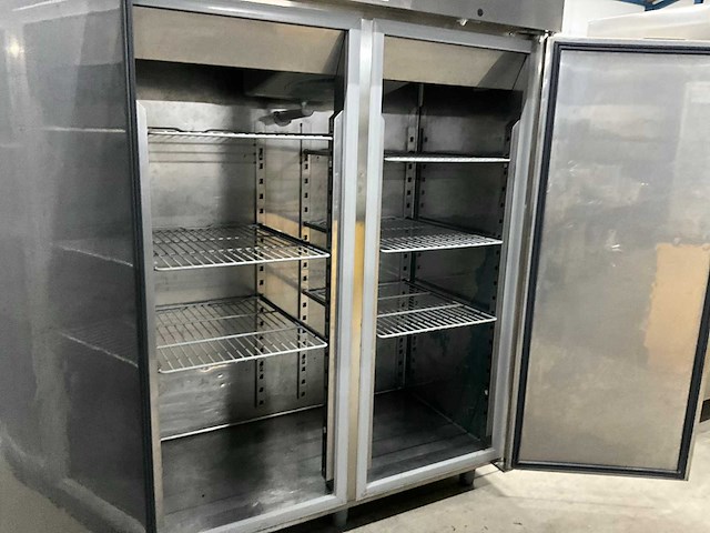 2017 kronus em141bk dubbeldeurs koelkast - afbeelding 3 van  6