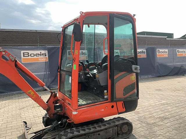 2017 kubota kx016-4 conventionele mini graafmachine - afbeelding 14 van  38