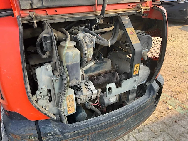 2017 kubota kx016-4 conventionele mini graafmachine - afbeelding 22 van  38
