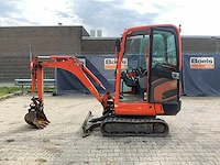 2017 kubota kx016-4 conventionele mini graafmachine - afbeelding 37 van  38