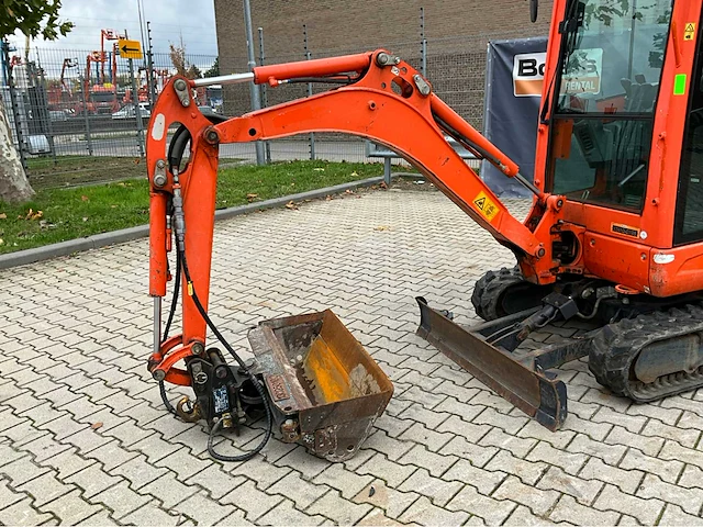 2017 kubota kx016-4g minigraafmachine - afbeelding 2 van  43