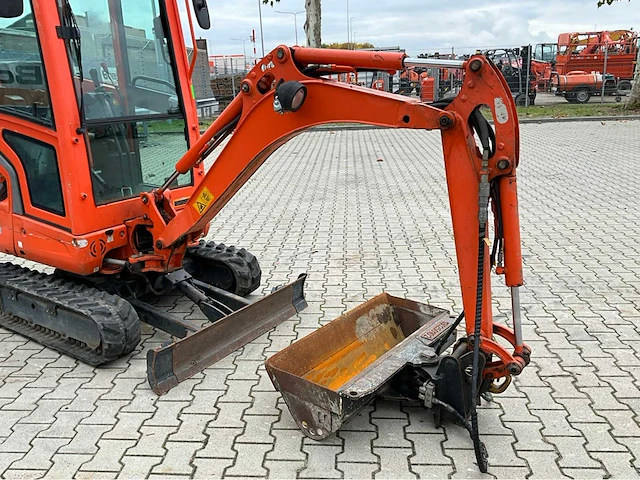 2017 kubota kx016-4g minigraafmachine - afbeelding 3 van  43