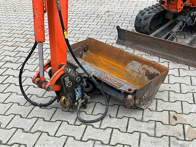 2017 kubota kx016-4g minigraafmachine - afbeelding 5 van  43