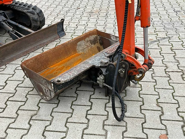 2017 kubota kx016-4g minigraafmachine - afbeelding 6 van  43