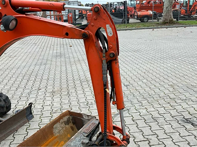 2017 kubota kx016-4g minigraafmachine - afbeelding 9 van  43