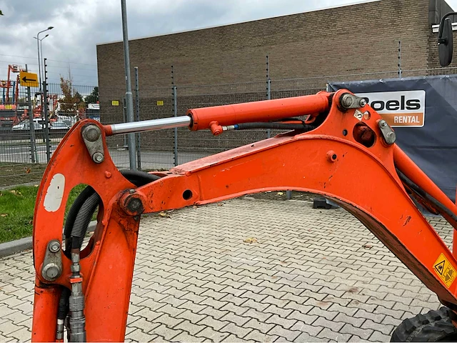 2017 kubota kx016-4g minigraafmachine - afbeelding 10 van  43