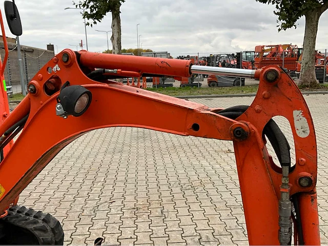 2017 kubota kx016-4g minigraafmachine - afbeelding 11 van  43