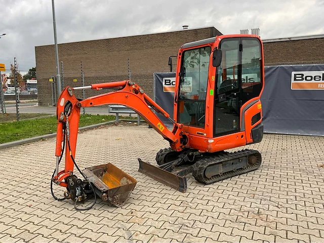 2017 kubota kx016-4g minigraafmachine - afbeelding 1 van  43