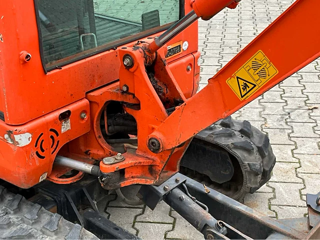 2017 kubota kx016-4g minigraafmachine - afbeelding 16 van  43