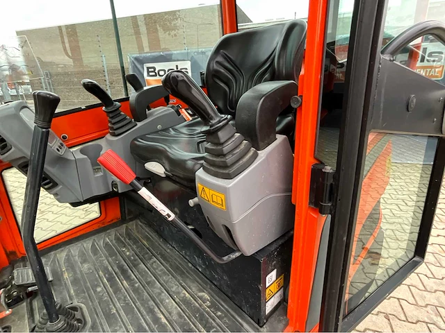 2017 kubota kx016-4g minigraafmachine - afbeelding 22 van  43