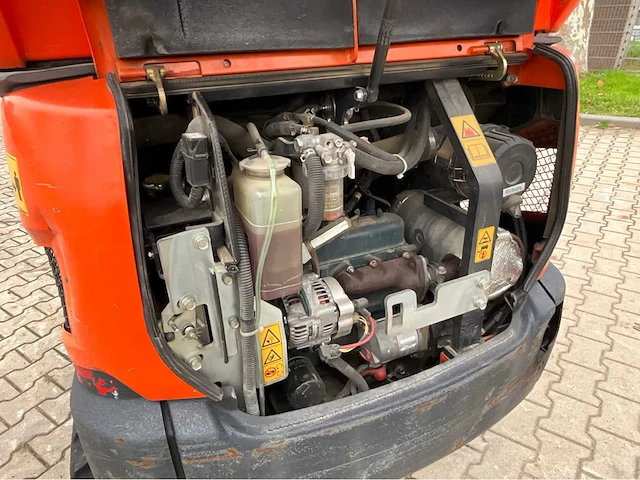 2017 kubota kx016-4g minigraafmachine - afbeelding 29 van  43