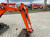 2017 kubota kx016-4g minigraafmachine - afbeelding 9 van  47