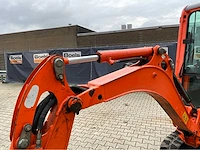 2017 kubota kx016-4g minigraafmachine - afbeelding 10 van  47