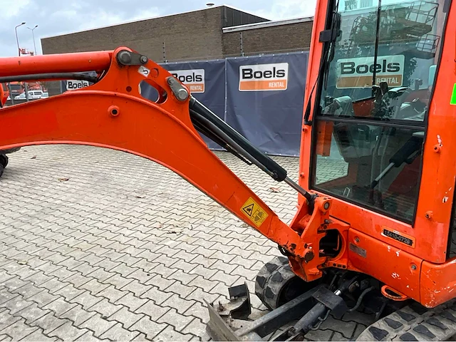 2017 kubota kx016-4g minigraafmachine - afbeelding 13 van  47