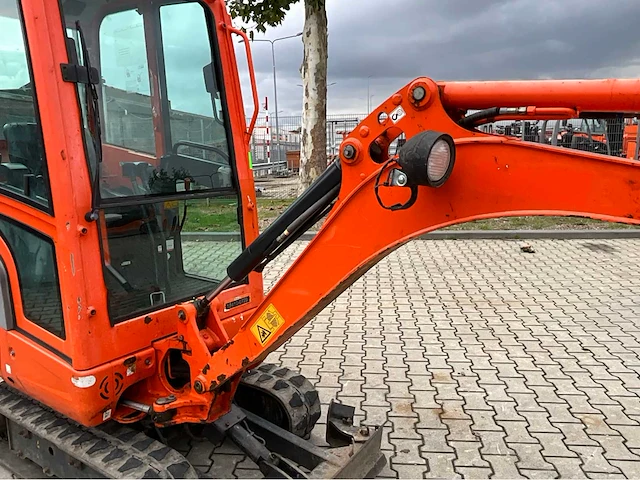 2017 kubota kx016-4g minigraafmachine - afbeelding 14 van  47