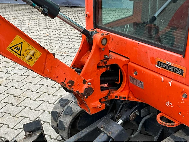 2017 kubota kx016-4g minigraafmachine - afbeelding 15 van  47