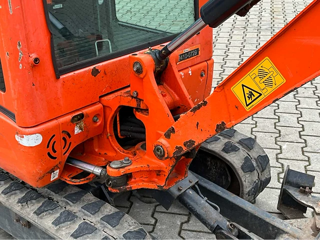 2017 kubota kx016-4g minigraafmachine - afbeelding 16 van  47