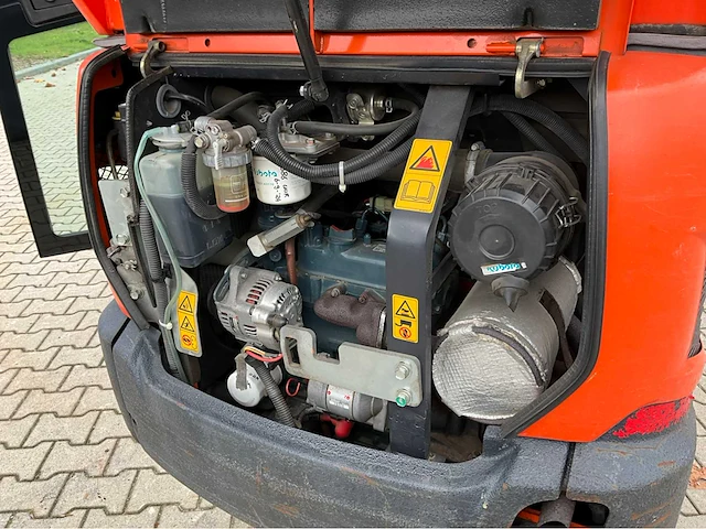2017 kubota kx016-4g minigraafmachine - afbeelding 32 van  47