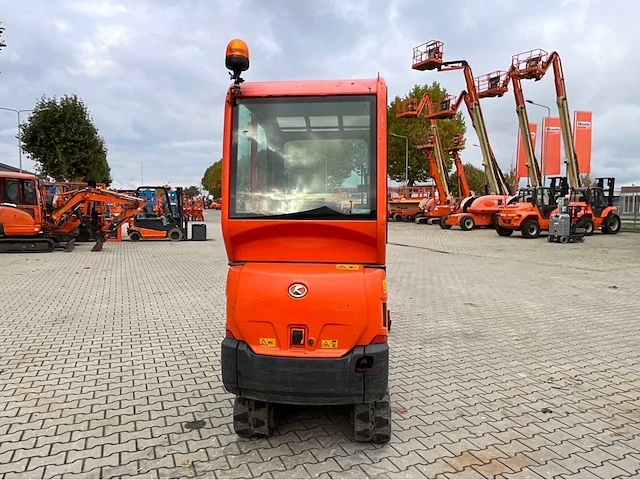 2017 kubota kx016-4g minigraafmachine - afbeelding 45 van  47