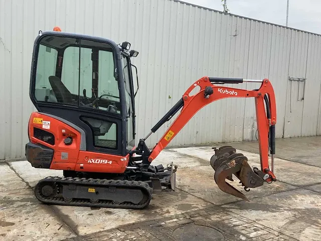 2017 kubota kx019-4 rupsgraafmachine - afbeelding 12 van  22