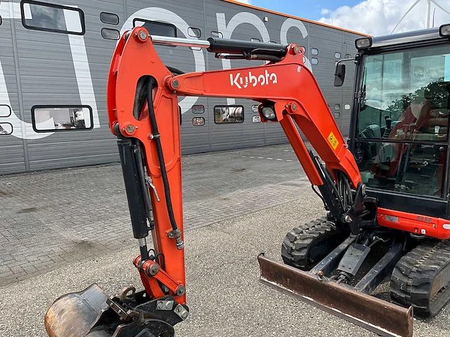 2017 kubota kx027-4 minigraafmachine - afbeelding 7 van  33