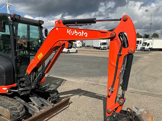 2017 kubota kx027-4 minigraafmachine - afbeelding 8 van  33