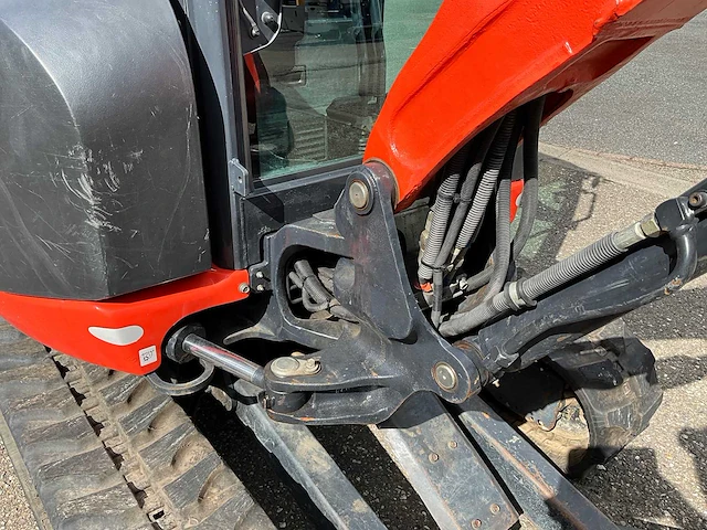 2017 kubota kx027-4 minigraafmachine - afbeelding 9 van  33