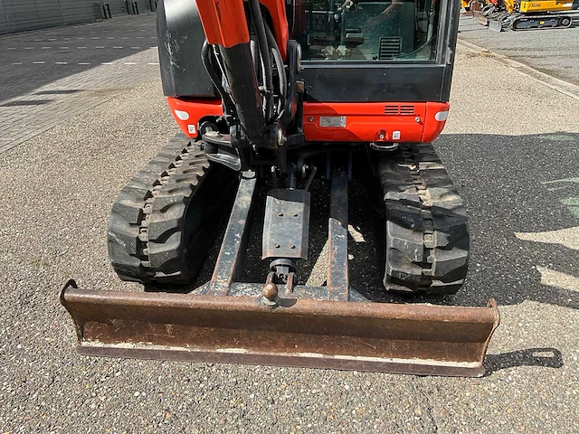 2017 kubota kx027-4 minigraafmachine - afbeelding 11 van  33