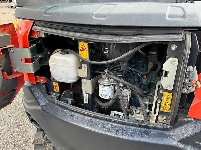 2017 kubota kx027-4 minigraafmachine - afbeelding 20 van  33